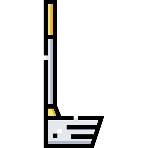 bastone da golf Detailed Straight Lineal color icona