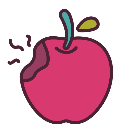jabłko Victoruler Linear Colour ikona