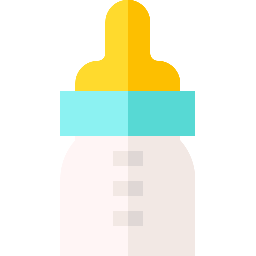 Feeding bottle Basic Straight Flat icon