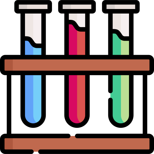 Test tubes Special Lineal color icon