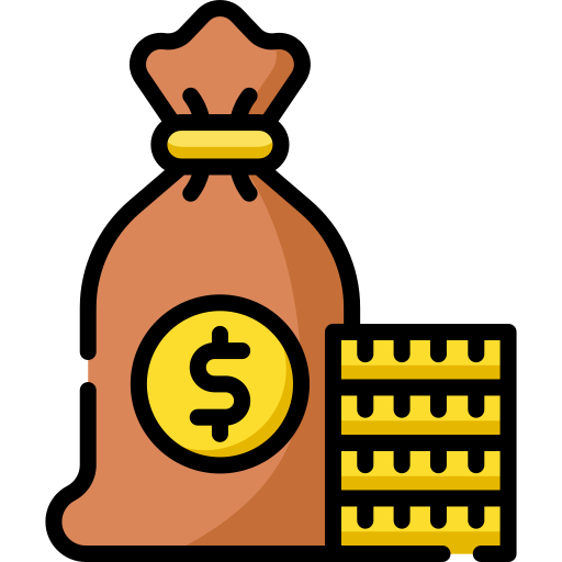 Money sack Special Lineal color icon