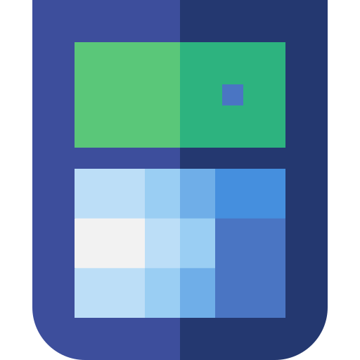 calculadora Basic Straight Flat icono