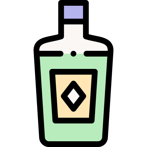 飲む Detailed Rounded Lineal color icon