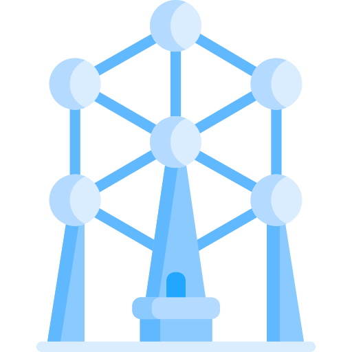 Atomium Special Flat icon