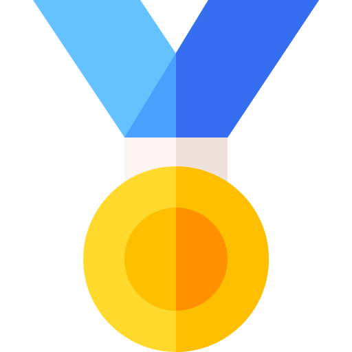 medaille Basic Straight Flat icon