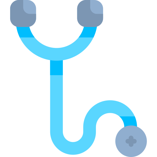 stethoskop Kawaii Flat icon