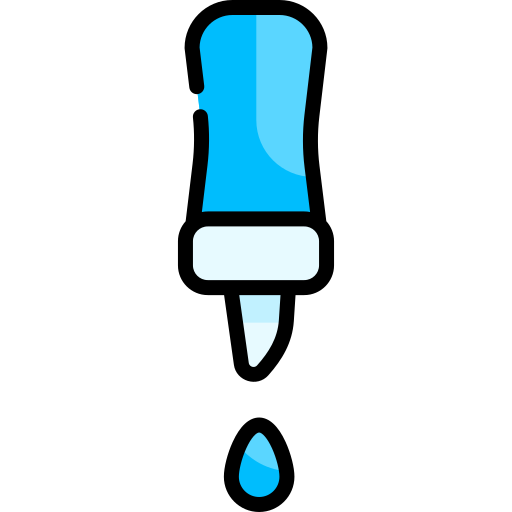 Pipette Kawaii Lineal color icon