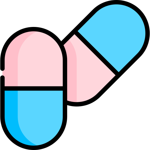 Pills Kawaii Lineal color icon