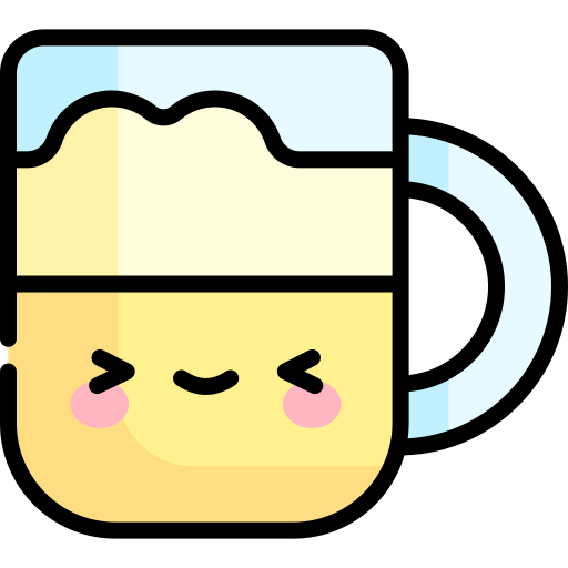 bier Kawaii Lineal color icon