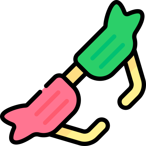 眼鏡 Kawaii Lineal color icon