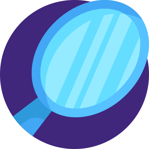 lustro Detailed Flat Circular Flat ikona