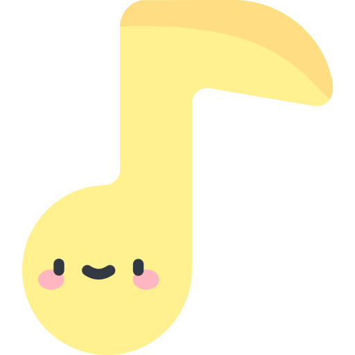 Quaver Kawaii Flat icon