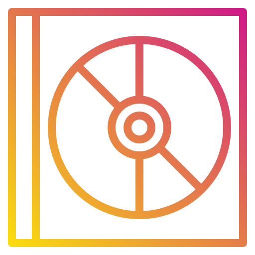 Disc Payungkead Gradient icon