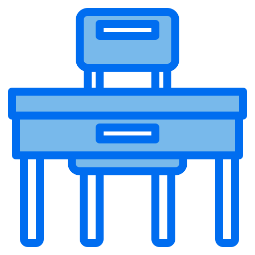 bureau Payungkead Blue icoon
