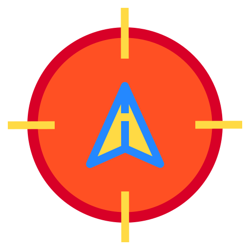kompas Payungkead Flat ikona