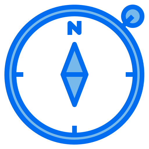 Compass Payungkead Blue icon