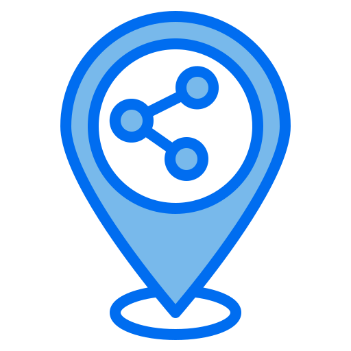 comparte ubicacion Payungkead Blue icono