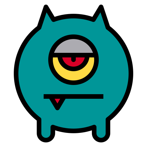 Monster Payungkead Lineal Color icon