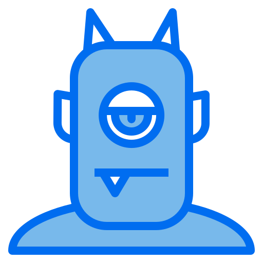 monster Payungkead Blue icoon