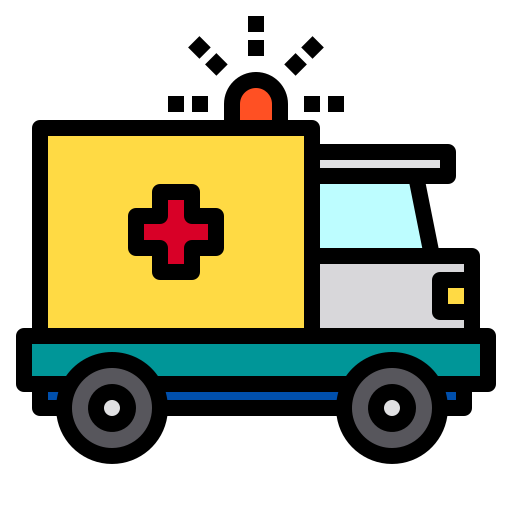 krankenwagen Payungkead Lineal Color icon