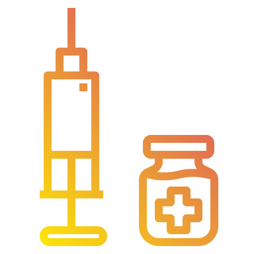 Syringe Payungkead Gradient icon