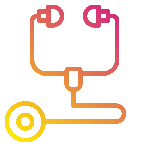 Stethoscope Payungkead Gradient icon