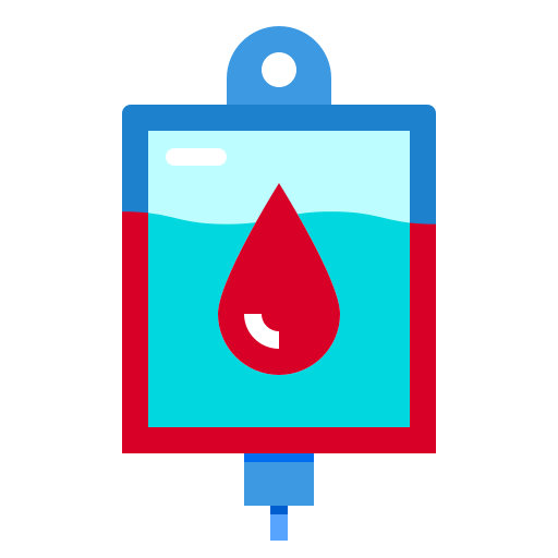 bolsa de sangre Payungkead Flat icono