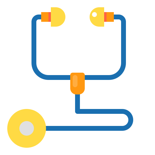 Stethoscope Payungkead Flat icon