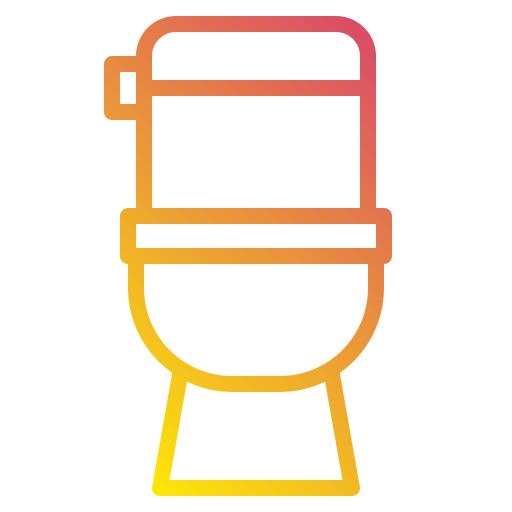 Toilet Payungkead Gradient icon