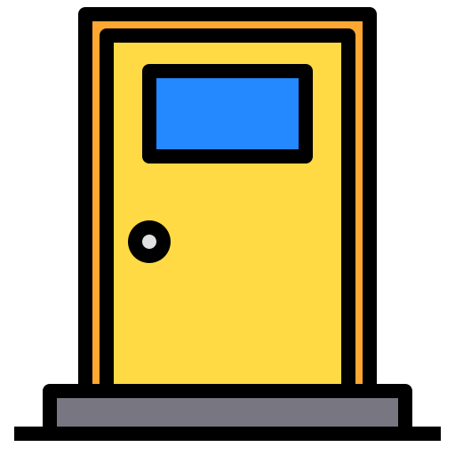ドア Payungkead Lineal Color icon
