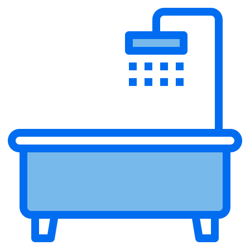 Bathtub Payungkead Blue icon