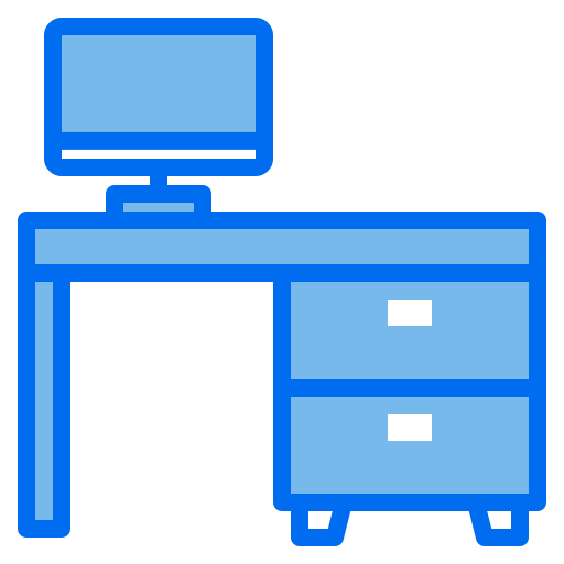 bureau Payungkead Blue icoon