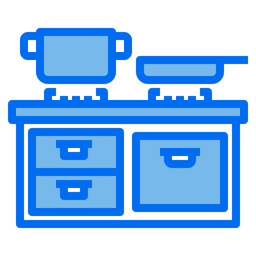 Kitchen Payungkead Blue icon