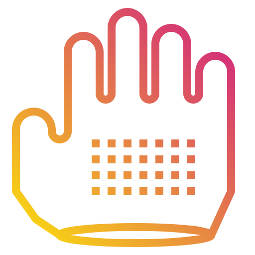 Glove Payungkead Gradient icon