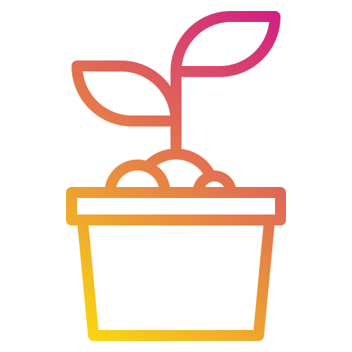Sprout Payungkead Gradient icon