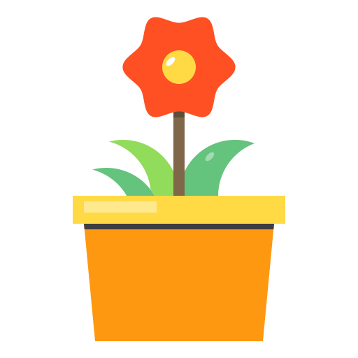 Flower Payungkead Flat icon
