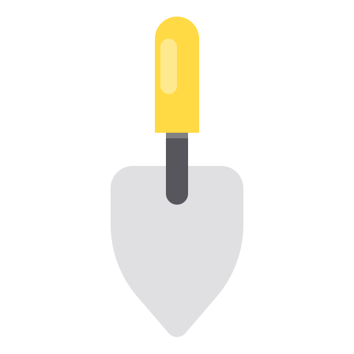 Shovel Payungkead Flat icon