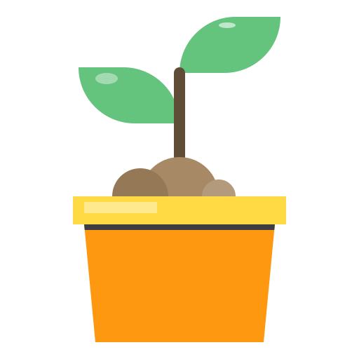 Sprout Payungkead Flat icon
