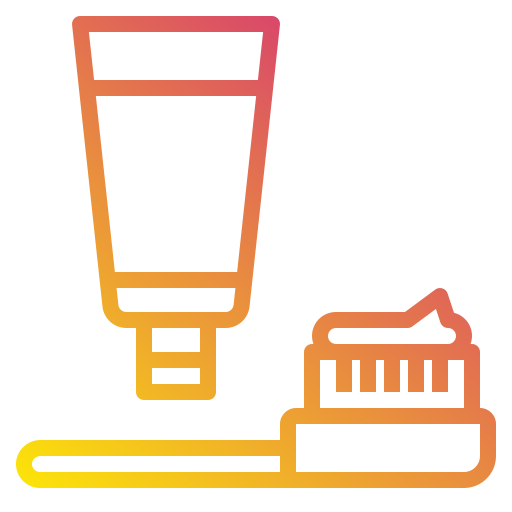 Toothbrush Payungkead Gradient icon