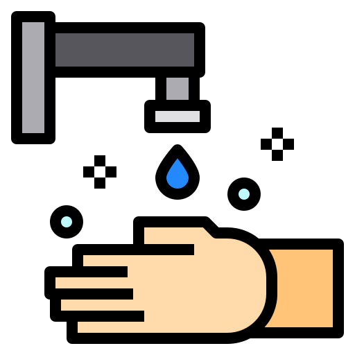 lavaggio delle mani Payungkead Lineal Color icona