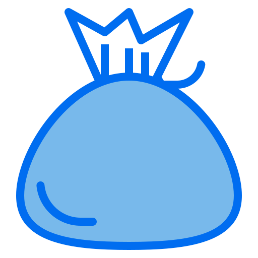 쓰레기 봉투 Payungkead Blue icon