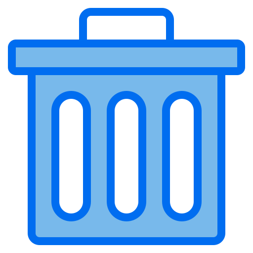 afval Payungkead Blue icoon