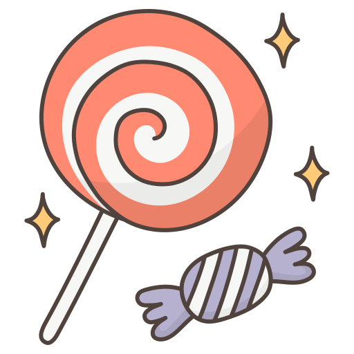 Candy Generic Thin Outline Color icon