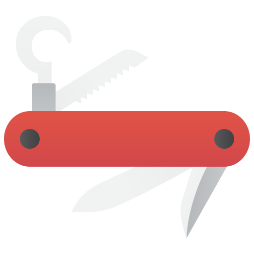 Knife Amethys Design Flat icon