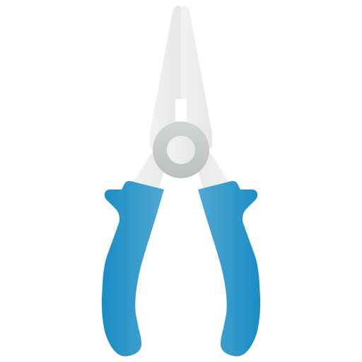 Pliers tool Amethys Design Flat icon