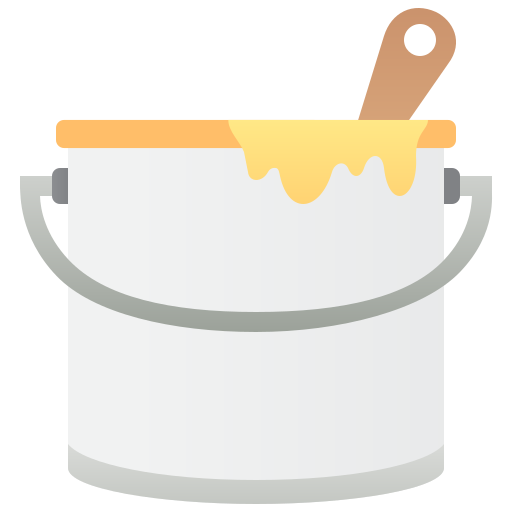 Paint bucket Amethys Design Flat icon