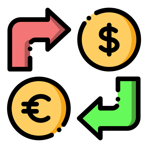 geldwechsel Generic Outline Color icon