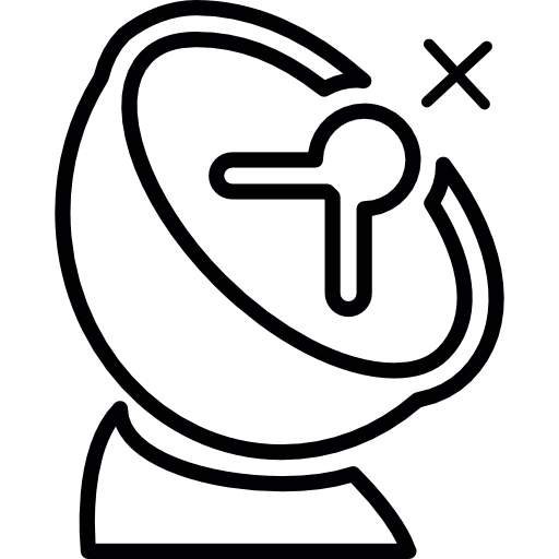 신호 접시 위성  icon