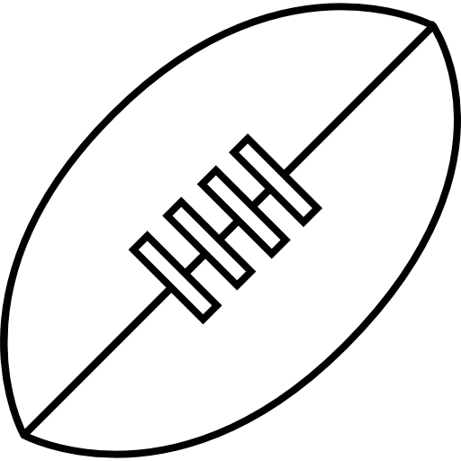 rugby ball  icon