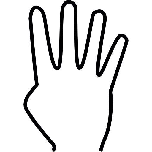 mão  Ícone